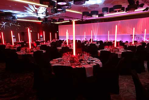 Conference Tables with LED lights