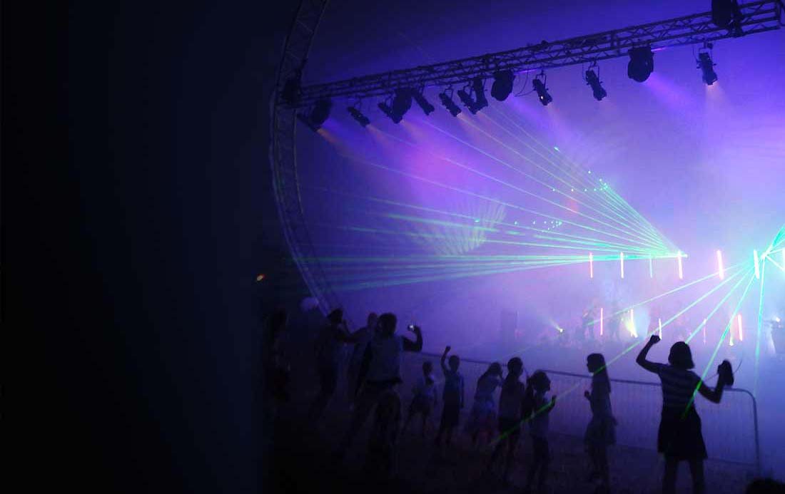 event laser show