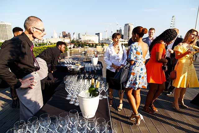 Company Roof top event London