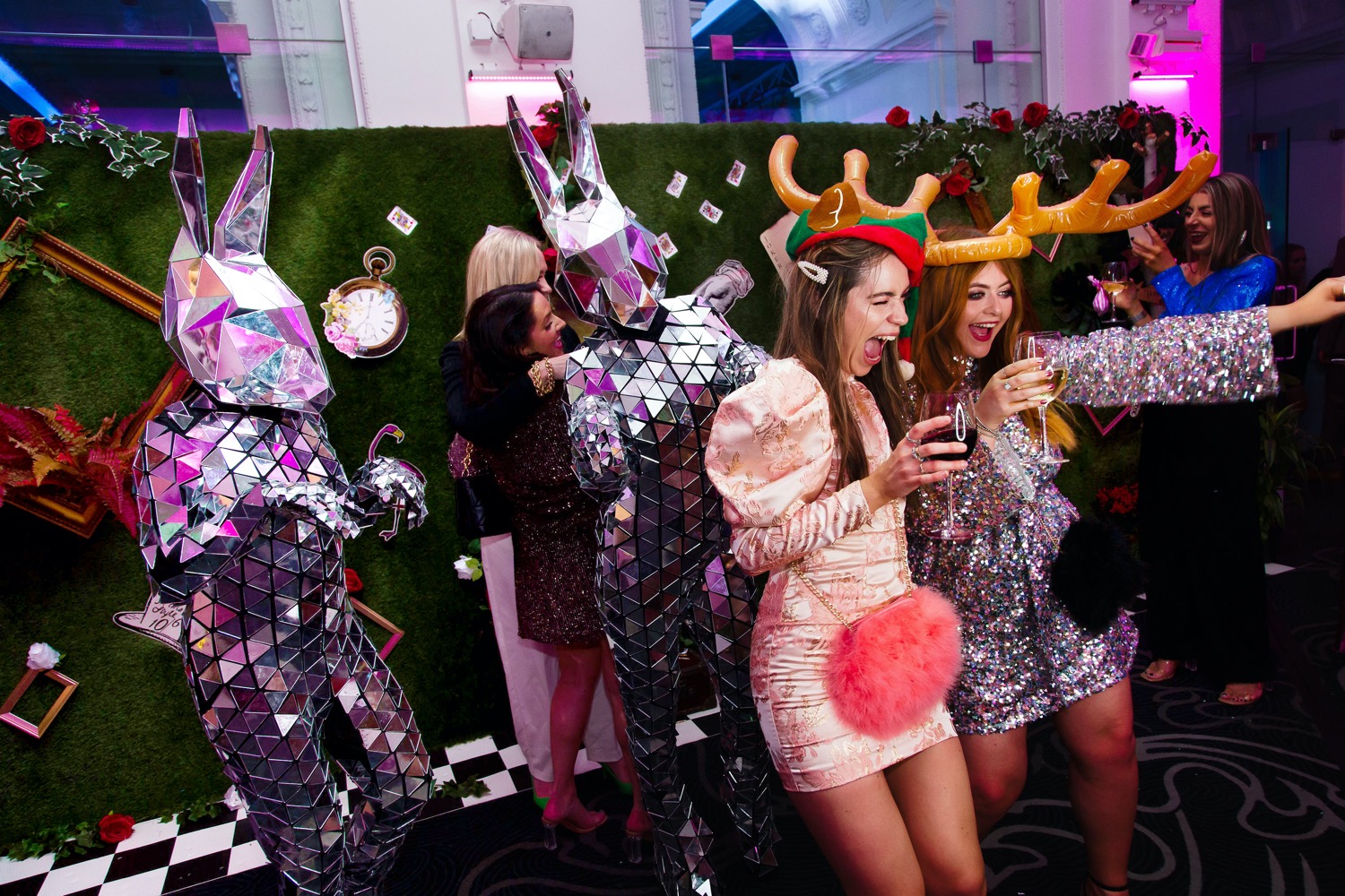 Corporate Event Organisers - Alice in wonderland themed corporate event