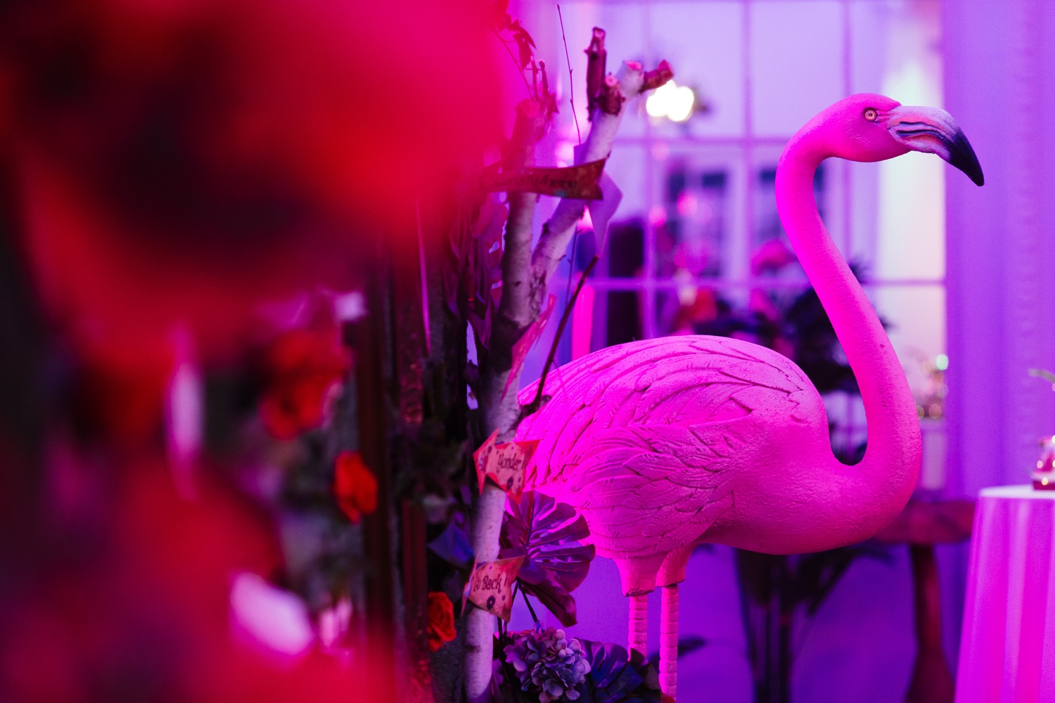 Alice in wonderland themed corporate event